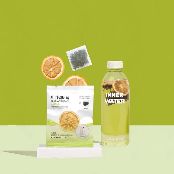 [Inner Water Pack] Lemon Green Tea 20 Packs (Lemon + Green Tea TEA)