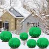 Pflanzenschutz-Frostschutzhauben mit Kordelzug 6er-Pack Isolierte Winterdecken für den Gartengebrauch zur Vermeidung von Frostschäden an Pflanzen