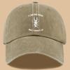 Adjustable Retro Trucker Hat Breathable Unisex Dad Hat Durable Baseball Cap