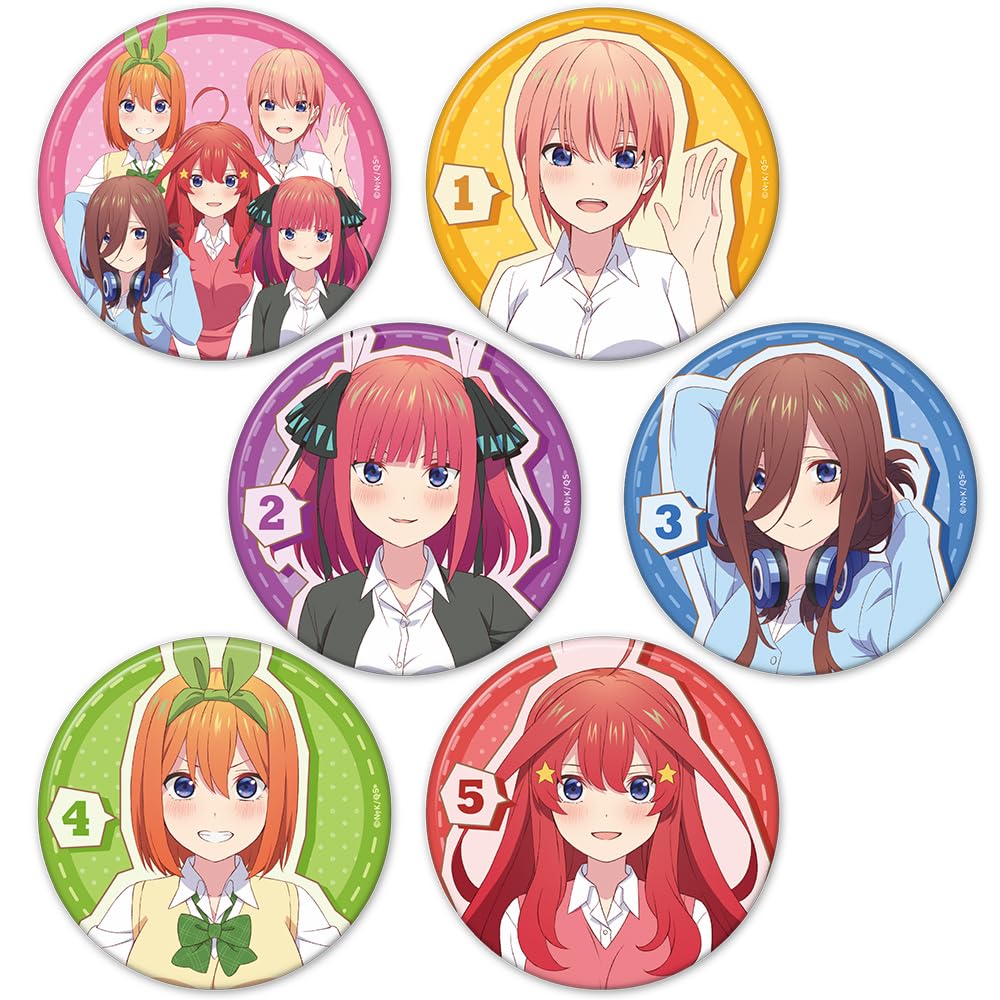 The Quintessential Quintuplets Trading Badge Vol.1 (BOX)
