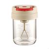 Clear Rotating Blender Mug 300ml Protein Shake Bottle Self Mixing Coffee Mug  Household