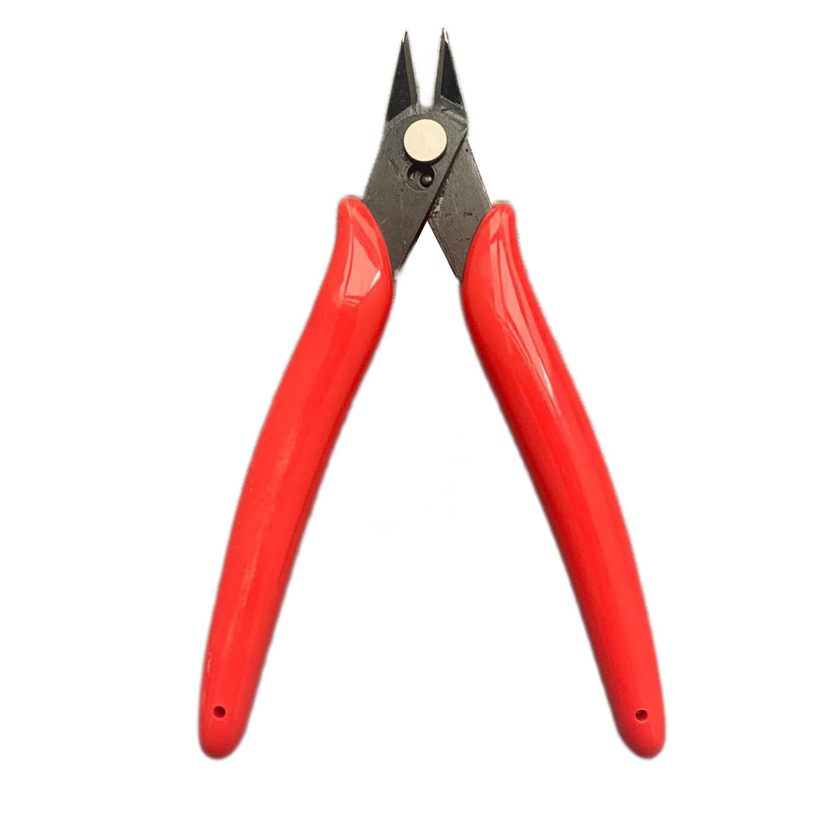 

Електроніка Плоскогубці для дроту Ювелірні інструменти Кутові плоскогубці Залізний матеріал Ідеально підходить для виготовлення моделей та ювелірних виробів червоний