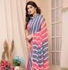 Trending Indian Ready To Wear Grey Georgette Silk Saree