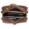 Men'S Shoulder Bag Retro Mad Horse Leather Small Men'S Bag Trendy Genuine Leather Mail Carrier Square Bag Handbag