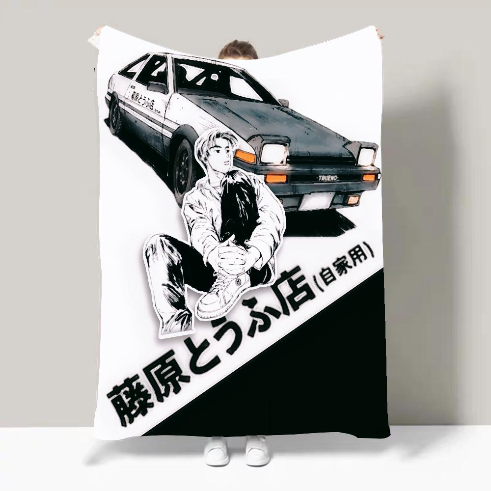 Anime Initial D Blanket Design Lightweight  For Dorms, Naps, Living Room, Office,Sofa,All Season