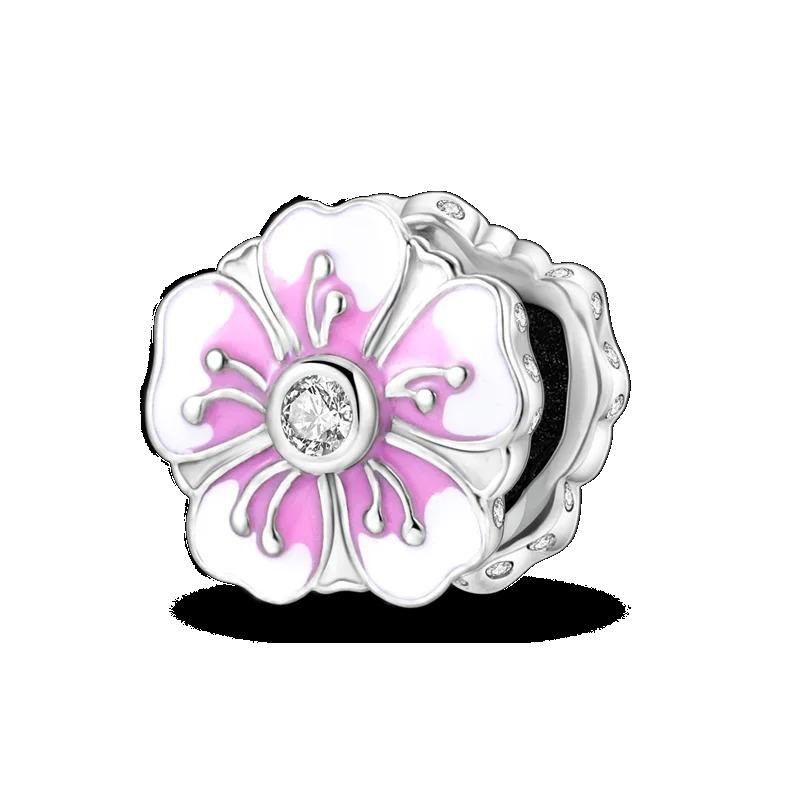 Fashion 925 Silver Colorful Butterfly Dragonfly Hummingbird Spring Series Charms Beads Fit 925 diy Bracelet Jewelry