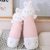 Cute Soft Rabbit Hug Pillow – Long Plush Cushion & Doll for Girls