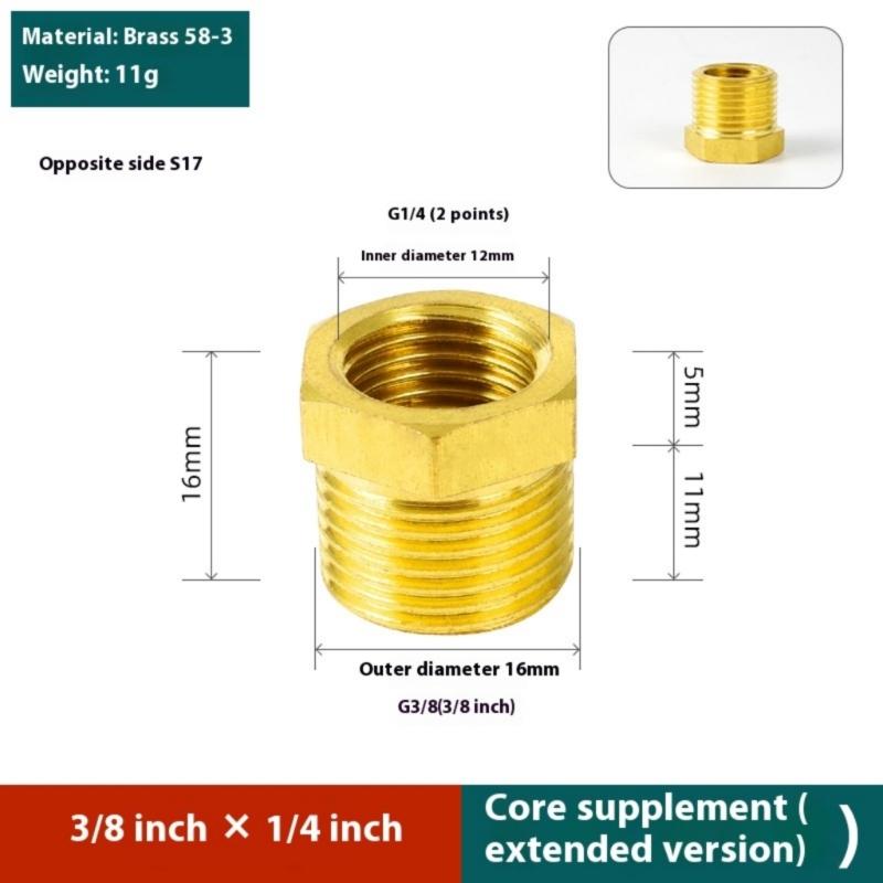 Priemyselný mosadzný vzduchový konektor Priama veľkostná prechodka Šesťhranná zásuvka Závitová potrubná tvarovka Kovová konštrukcia