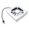 Game Console Cooling Fan Professional Efficient Low Noise Cooler Fan with Colorful Light Strip for Xbox Series S
