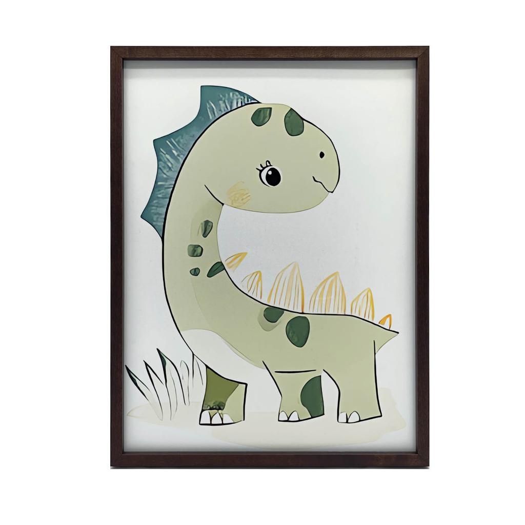 Plakat Uśmiechnięty Dinozaur Plakat Uśmiechnięty Dinozaur, 70X100 Cm, Bez Ramy, Papier Matowy 230 Gsm