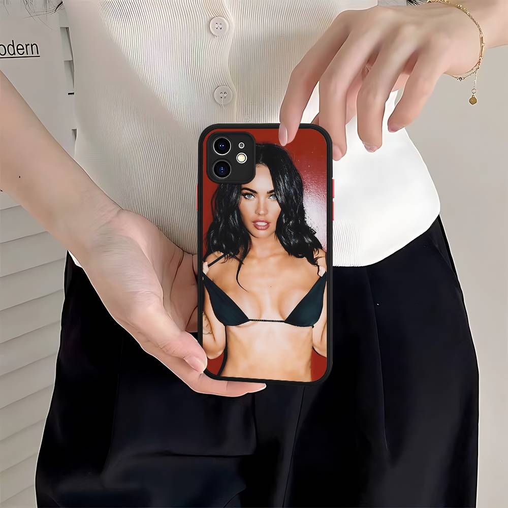 Jennifers B-Body Megan Fox Mattes Schutzcase Für IPhone 16 15 14 13 12 11 Pro Max X XS MAX Schutzhülle