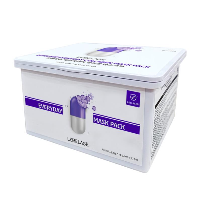 

Lebelage Everyday Collagen Mask Pack 30 Sheets (400g)