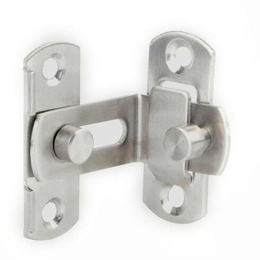 90 Degree Door Buckle Door Bolt Sliding Door and Window Bathroom Bending Latch