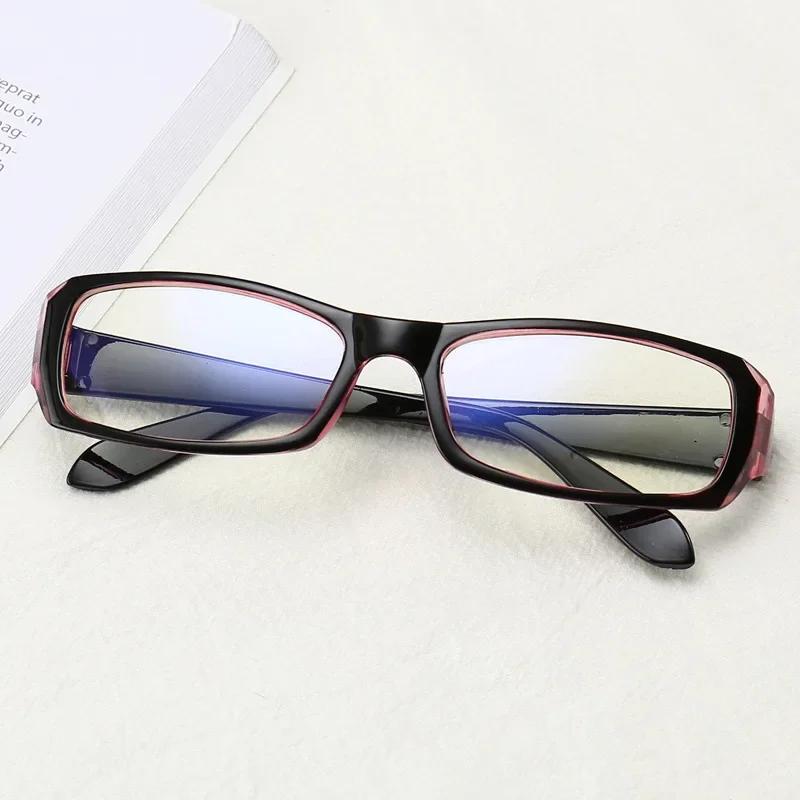 

New Vintage Ultra Light Fashion Plain Eyewear for Women Unisex Square SpectacleFrame Optical Eyeglasses Blue Light Blocking Glasses W139150WW-