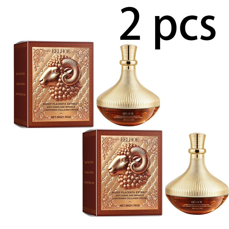 Увлажняющий крем с плацентой EELHOE, увлажняющий крем для подтяжки кожи лица, укрепляющий и смягчающий кожу, увлажняющий крем