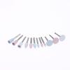 12 Pcs/Box Silicone Polishing Kit, Ra 2.35Mm For Polishing Resin Porcelain Composites With Low-Speed Handpiece Laboratory Tool