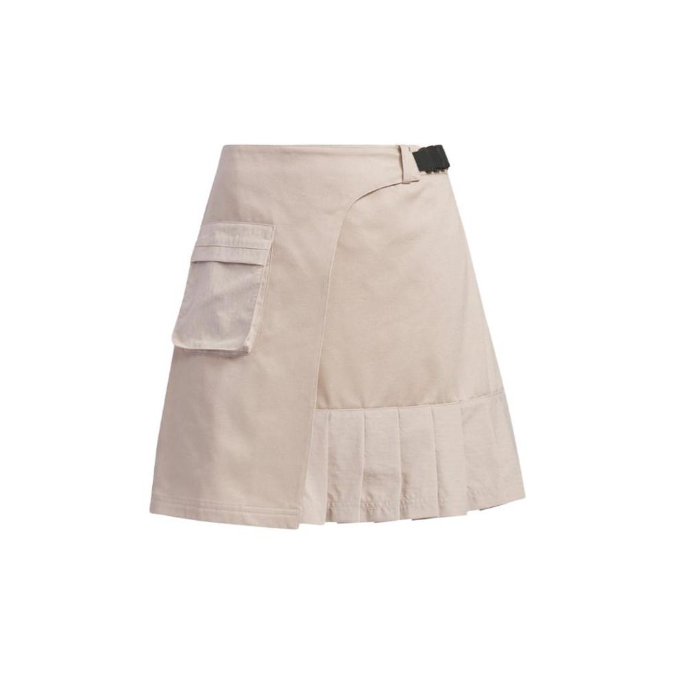 

adidas Originals Women s Woven Skirt Wonder Taupe IK6082 L