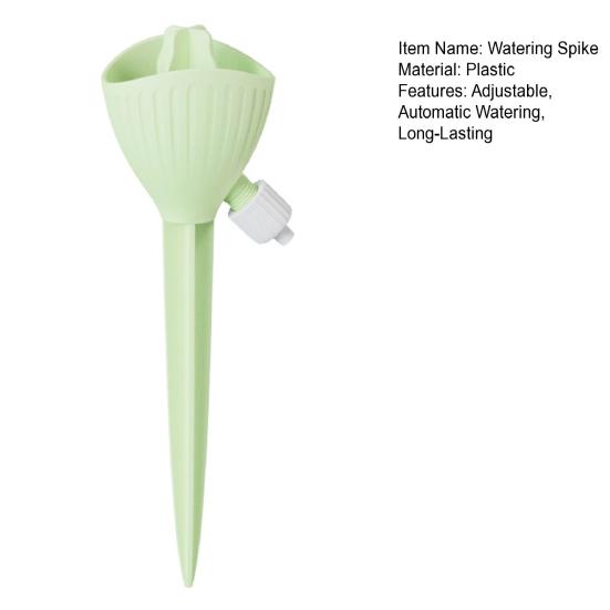 Adjustable Watering Spike Automatic Plant Watering Spike Planter Insert Self Watering Tool with Control Valve Switch for Indoor Outdoor Potted Plants