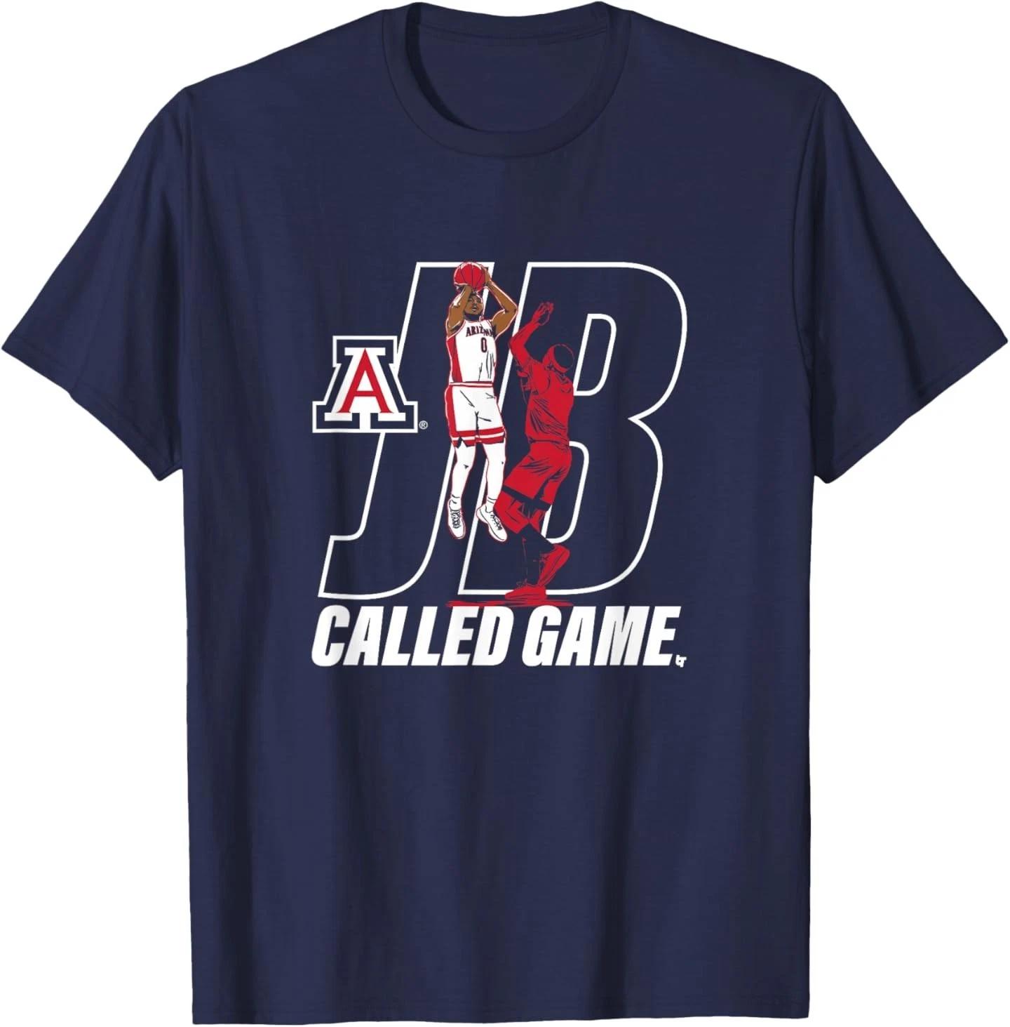 

Jaden Bradley - JB Called Game - Arizona Wildcats Basketball T-Shirt 3XL
