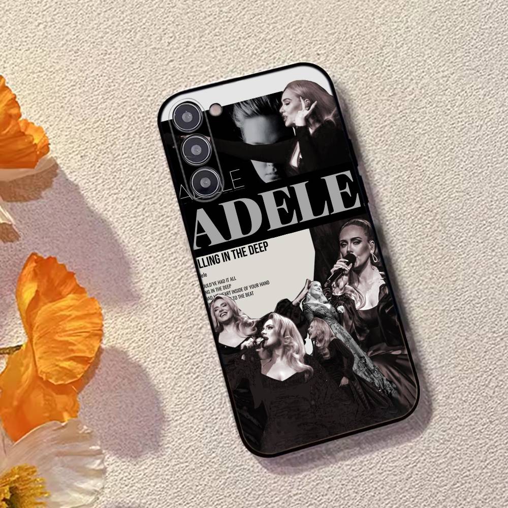 Singer A-Adele Phone Case Silicone Soft For Samsung Galaxy A73,A72,A71,A70,A53,A52,A51