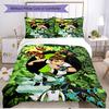 3pcs Duvet Cover Set (1*Duvet Cover + 2*Pillowcase, Without Core), Ben 10 Cartoon Print Soft All‑Season Bedding Set, Home Bedroom Decor Gift
