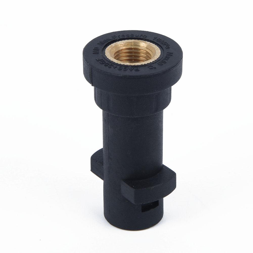 

1PC High Pressure Washer Adapter Connector Bayonet 1/4 For BSP Foamer For K Series Replacement Connectors For Garden Tool
