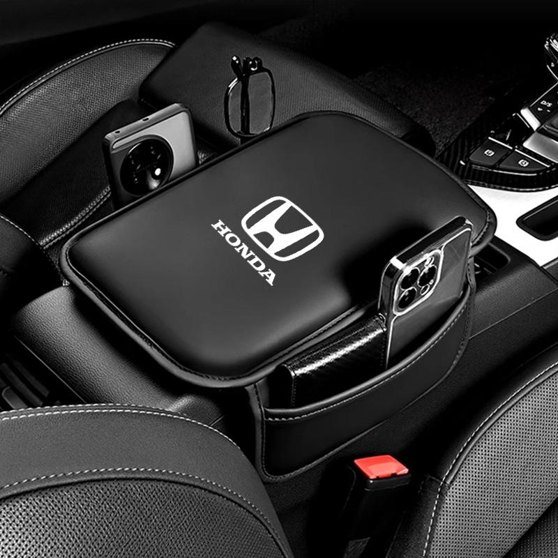 Car Armrest Box Pad Decoration Mat Auto Accessories For Honda Civic Accord CRV Fit Jazz nc750x cb500x Odyssey Insight Vezel City XK6