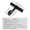 Aluminum Alloy Bicycle Handlebar Extender Multifunctional Black Handlebar Extension Bracket Bicycle Extension Frame