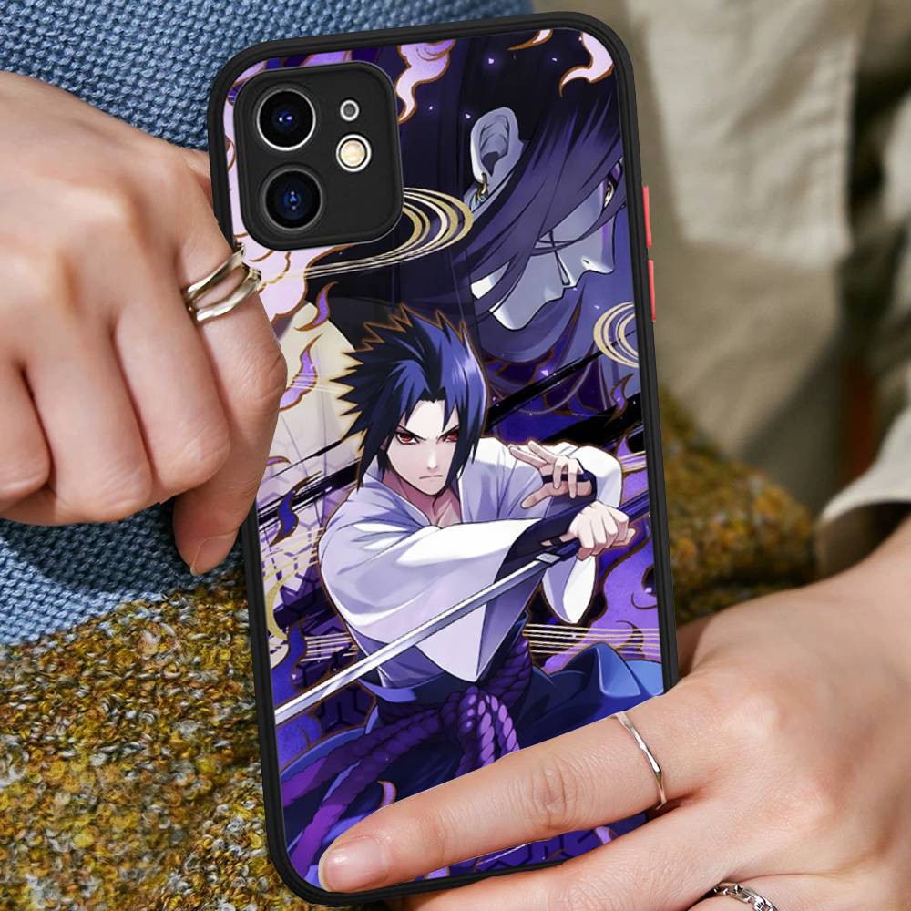 Hot Anime N-Narutos Phone Case For IPhone 16 15 14 11 12 13 Pro Max Plus 12 XS Max Back Cover Matte Case