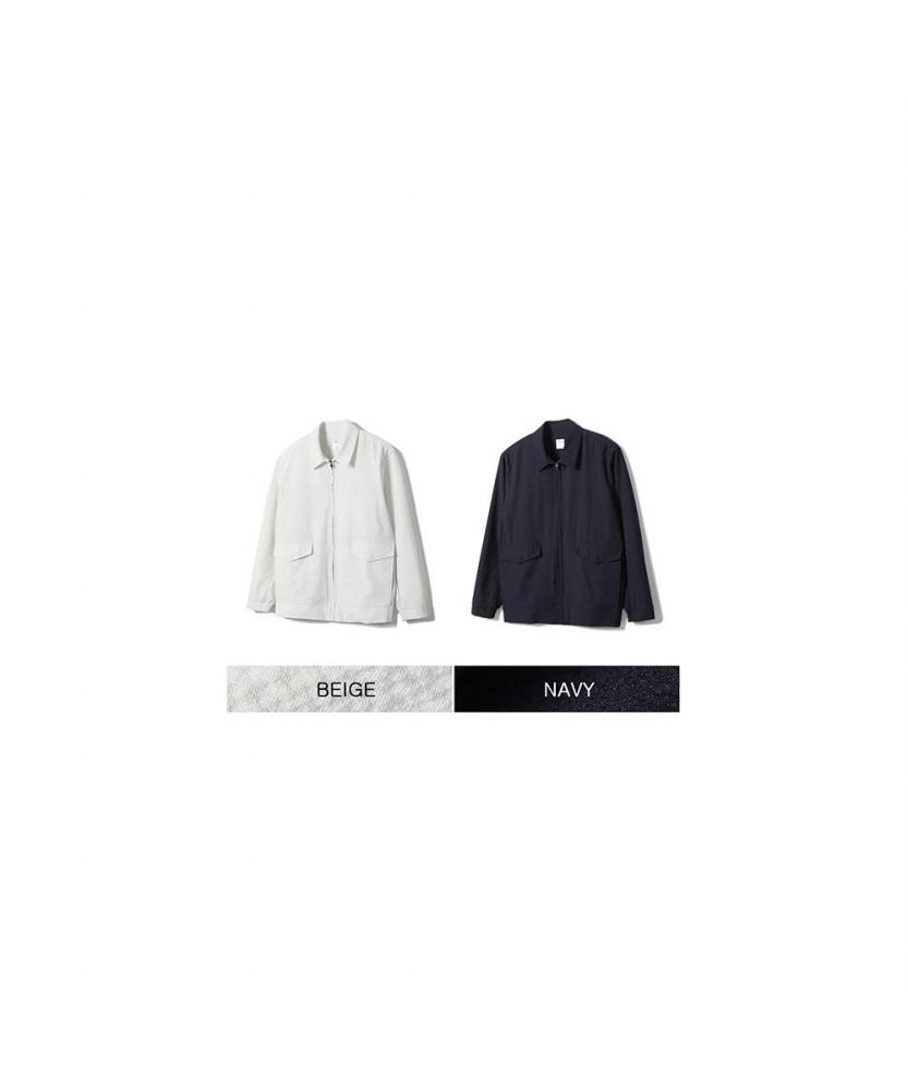 Notig Seersack Blouson Outerwear Ivory_Okg1Jpjf101I1
