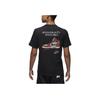 Jordan Brand Cotton Soft Comfortable Short Sleeve T-Shirt Men Tops Black FD7030-010