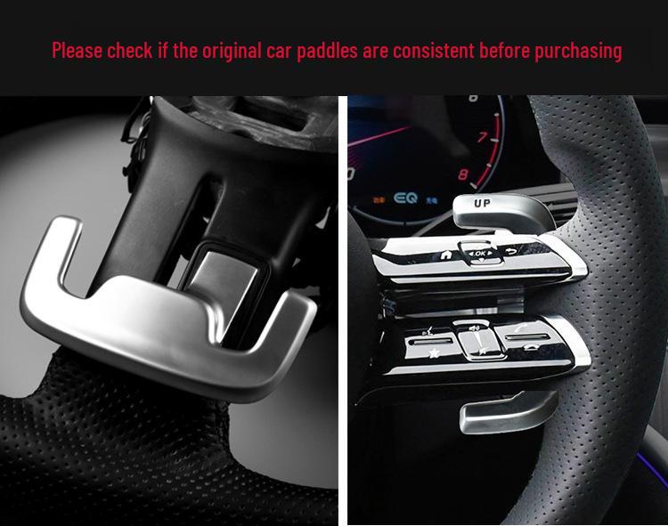 T-Carbon True Carbon Fiber Shift Paddles for Mercedes E-Class: 22 E63AMG, 21 E53E63