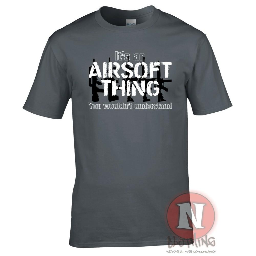 Its An Airsoft Thing TShirt Graphic Military Assault Rifle Teeshirt Exclusive