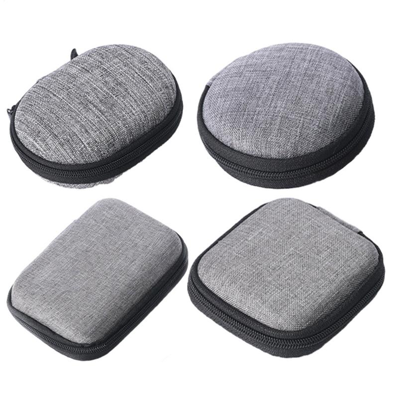 Data Cable Storage Bag Waterproof Travel Organizer Bag Portable Carry Case Double Layers Storage Bag for Cable Cord USB Charger