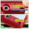 19mm AN10 Valve Cover Vent Outlet K-Swap Breather Fitting Adapter For Honda Civic Acura Rsx Tsx K20 K24 Aluminium Oil Catch Can