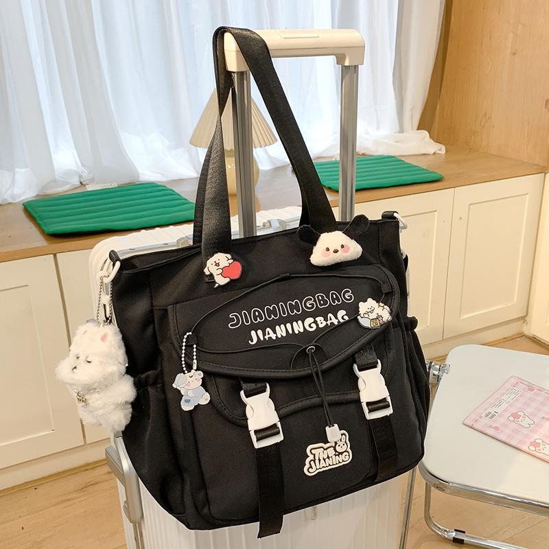 Schoolbags Children Elementary School Girls Junior High School College Students Two Piece Set of Large Capacity Backpacks