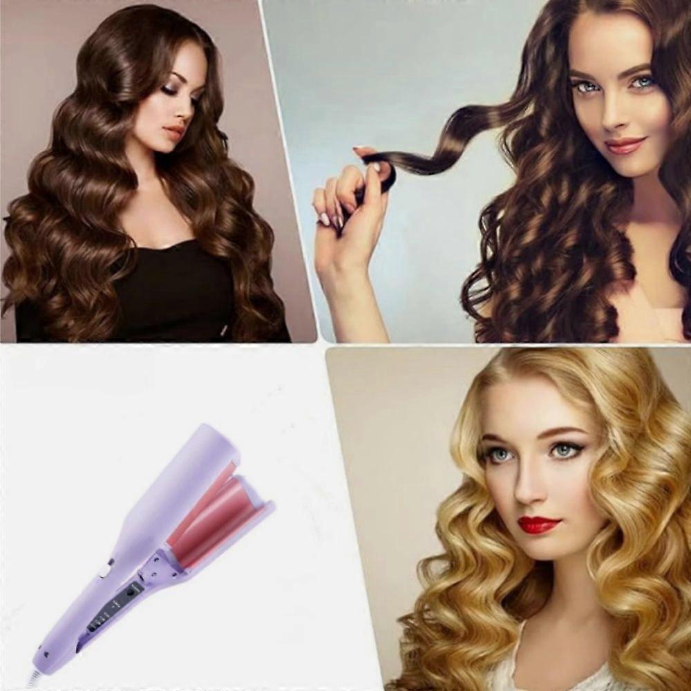 Explicitu Hair Styling Tool with Negative Ionic Technology, Anti-Scald Wave Curl
