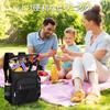 25L Large Capacity Cooler Bag, Backpack, Insulated Cooler Bag, Ultra-Lightweight, Waterproof, Foldable, Insulated Cooler Bag, Soft Cooler Box, Lunch