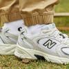 New Balance 530 Light Grey Distressed Unisex Sneakers MR530DG