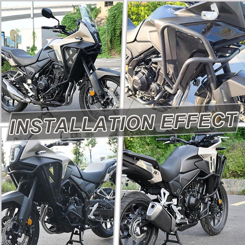 For Honda NX500 NX400 2024-2025 Engine Guard Highway Crash Bar NX 500 400 Motorcycle Frame Protection Bumper Accessories NX-500