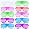 10/20/30PCS 3 Modes LED Glasses Glow In The Dark Party Neon Luminous Glasses  Birthday Wedding LED Party Supplies