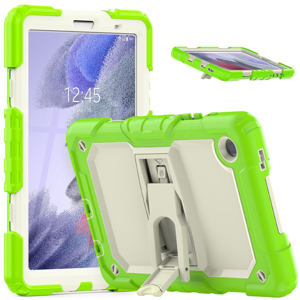 Suitable for Samsung A9 2023 Rugged Tablet Protective Case, Silicone Anti-drop Shell, C-type Stand, Direct from the Factory