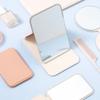 Ivory Cover Stand Square Mirror Medium Size
