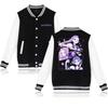 Mote KPop Demon Hunters Grafisk Jakke Kvinner Menn Oversized Baseballkåpe Jakke Streetwear Vår Høst Overbekledning