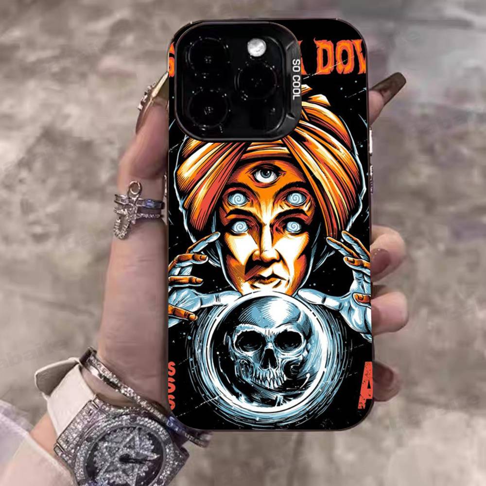 Metal Band System Of A Down For IPhone 17 16 15 14 13 12 11 Pro Max Plus Matte Color Back Phone Cover
