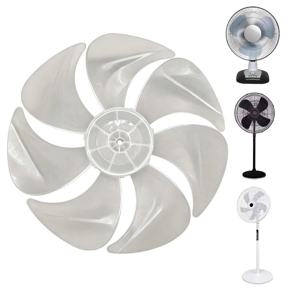 Silent Rotate Fan Blade Part 12 Inch 7-Blade Fan Replace Gear Stand Fan Repair