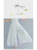 Ethnic Style Plus Size Elastic Waist Linen Skirt-Pants, 12 Colors - Lotte 2024 Mori Girl Collection