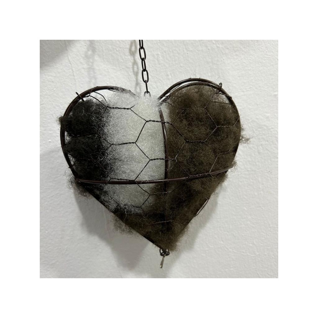 Heart Shaped Bird Nest Decoration Suitable For Outdoor Courtyard Home Decoration