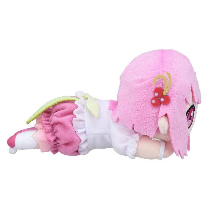 Emu Otori Lying Down Plush Official Merchandise from the Movie World and Miku Who Wonderlands Showtime Toy, "Broken Can't Sing"