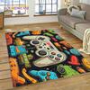 Retro-GamePad, Spielekonsole, Game Boy, Cartoon-Teppich für Schlafzimmer, Wohnzimmer, Sofa-Dekoration, große Deko-Bodenmatte für Kinder